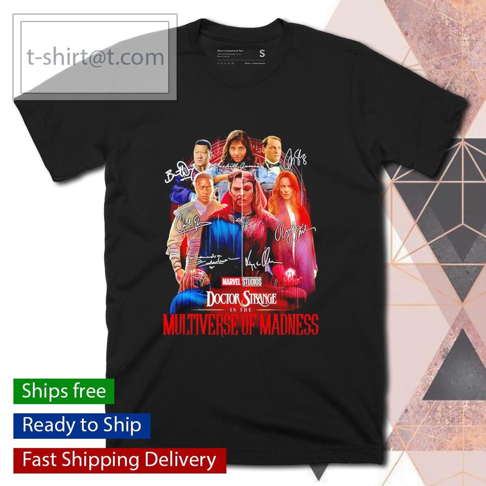 Marvel Studios Doctor Strange in the Multiverse of Madness signatures shirt