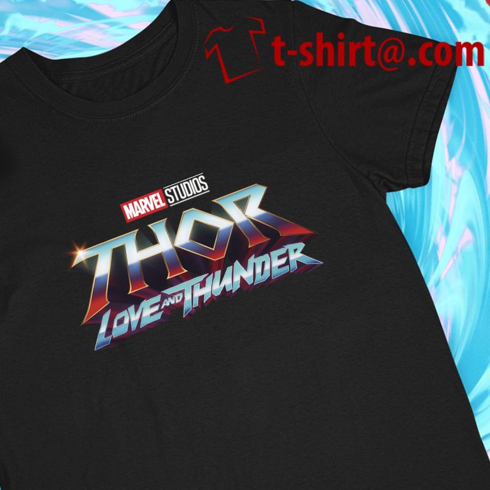 Marvel Thor Love And Thunder Logo 2022 T Shirt