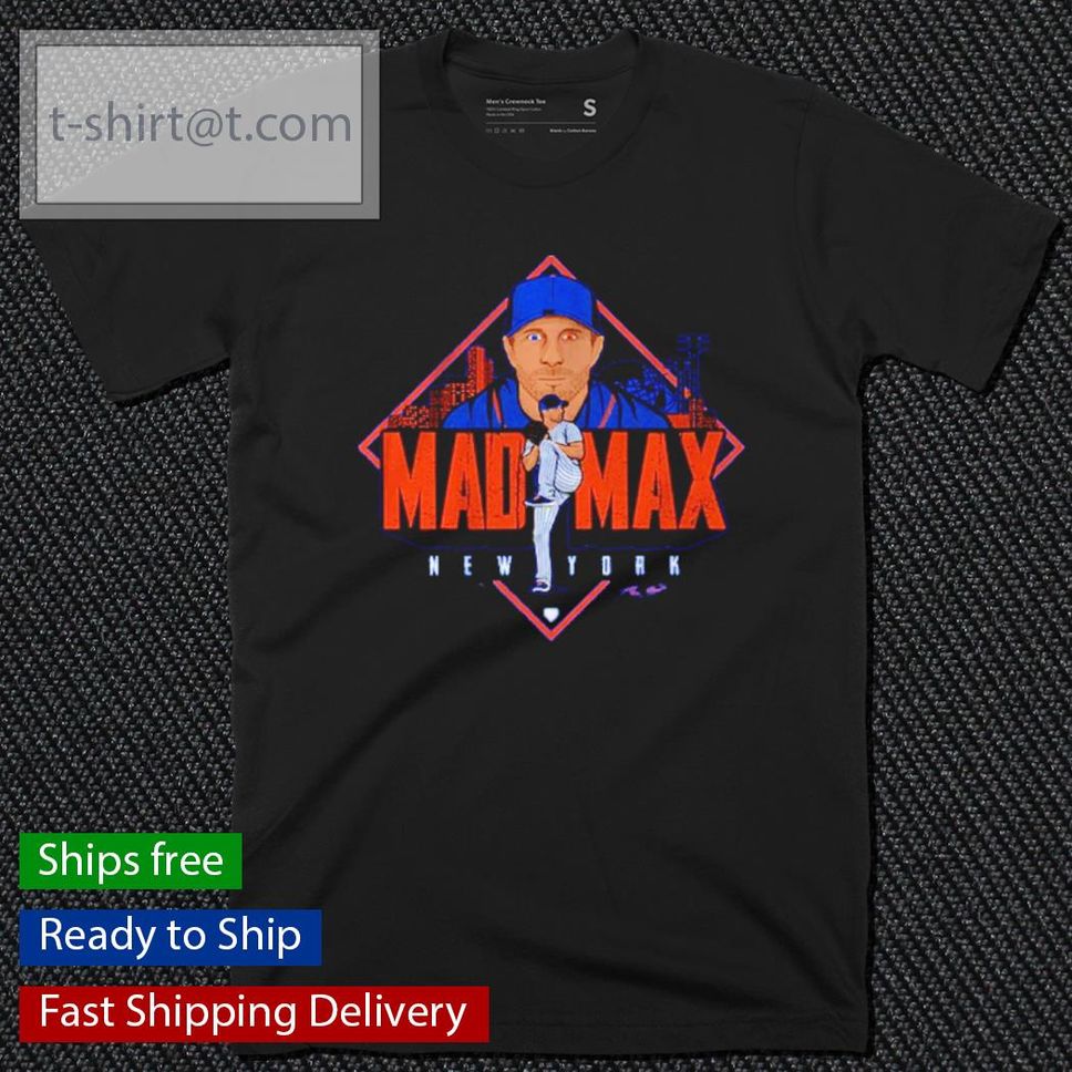 Max Scherzer Mad Max Baseball Shirt