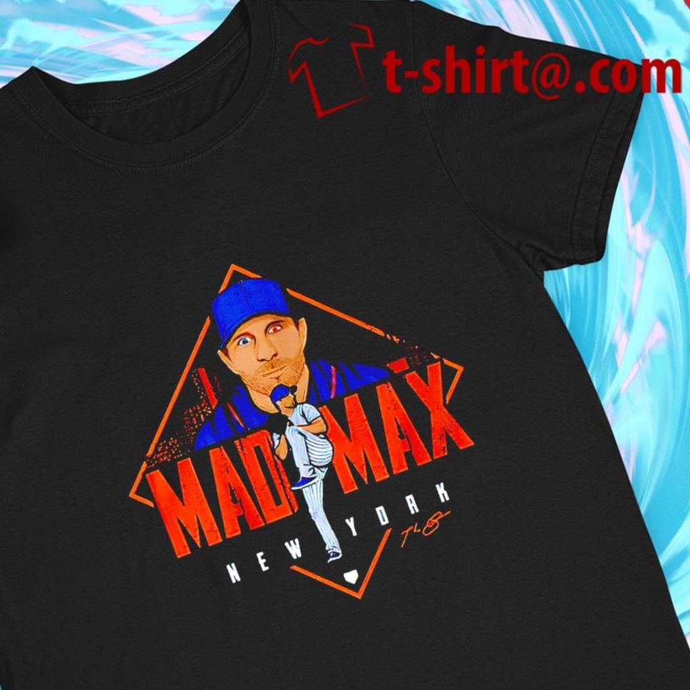 Max Scherzer Mad Max New York Signature T Shirt