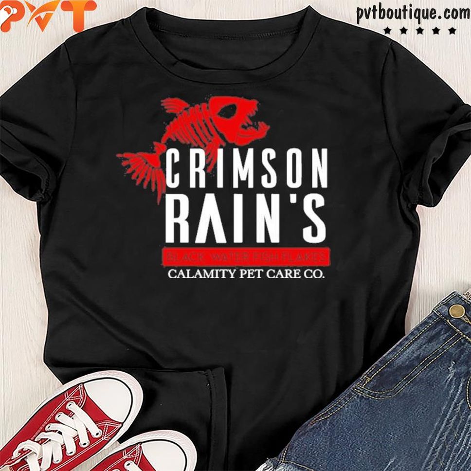 Maybejamescheek Crimson Rain's Shirt
