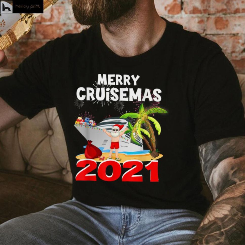 Merry Cruisemas 2021 Christmas Santa Claus Cruise T Shirt Hoodie, Sweater Shirt