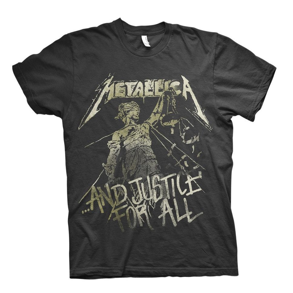 Metallica And Justice For All James Hetfield Official Tee TShirt Mens Unisex