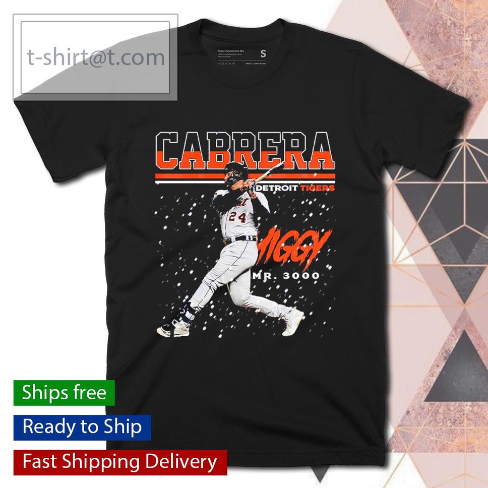 Miguel Cabrera Detroit Tigers Mr 3000 Shirt