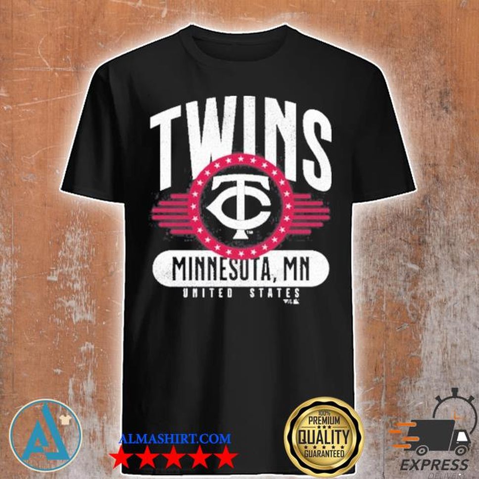 Minnesota Twins Badge Of Honor Triblend Shirt