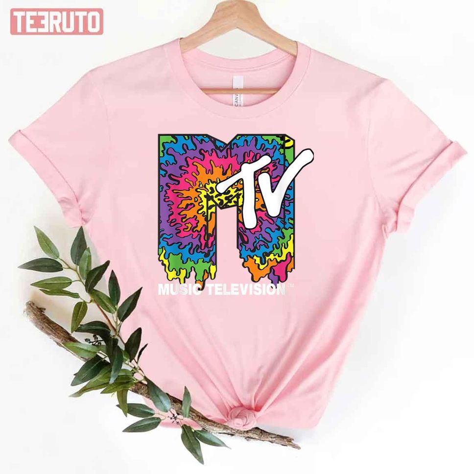 Mtv Vintage Music Television Hippie Logo Unisex TShirt