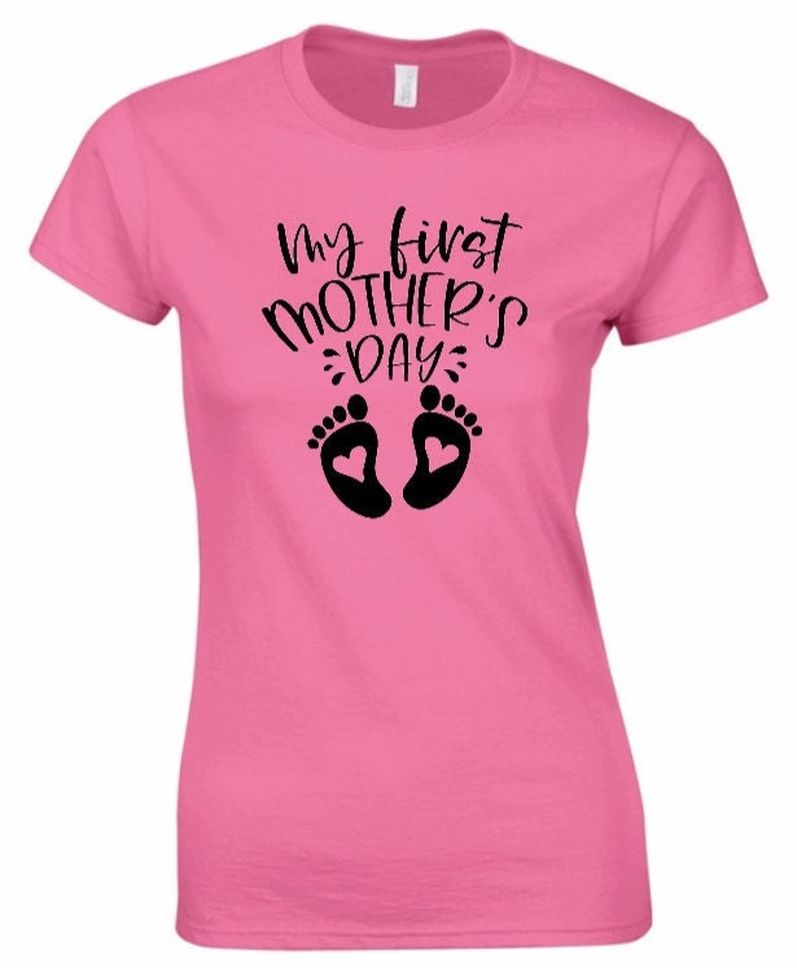 My First Mother's Day TShirt Ladies tshirt new mum first mothers day gift for her