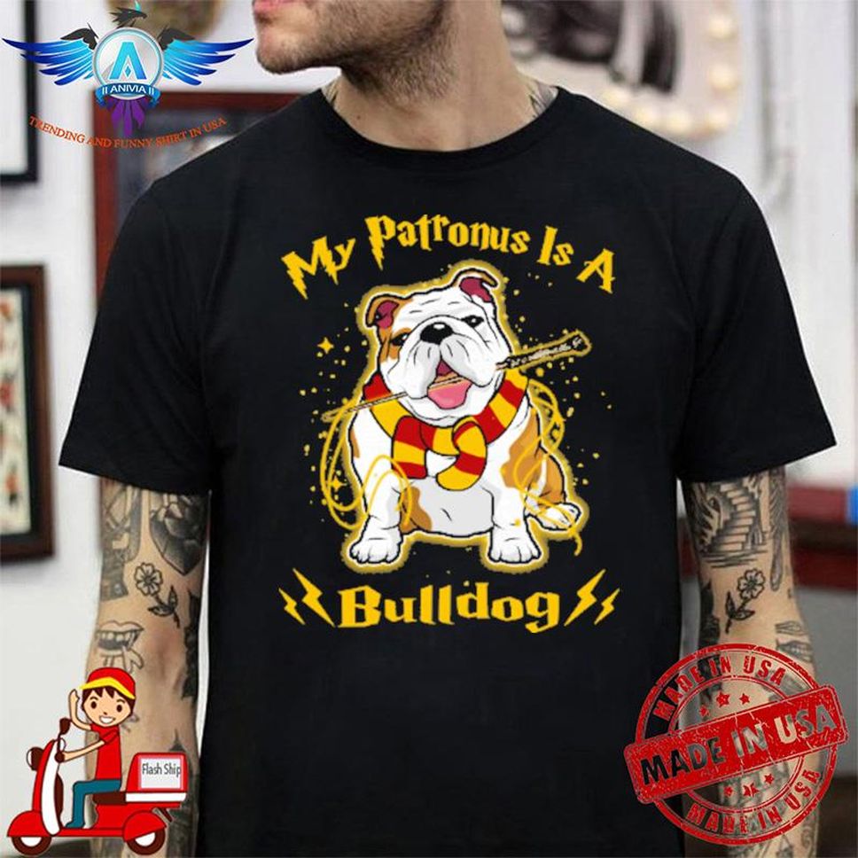 My Patronus Is A Bulldog Harry Potter Dog Shirt