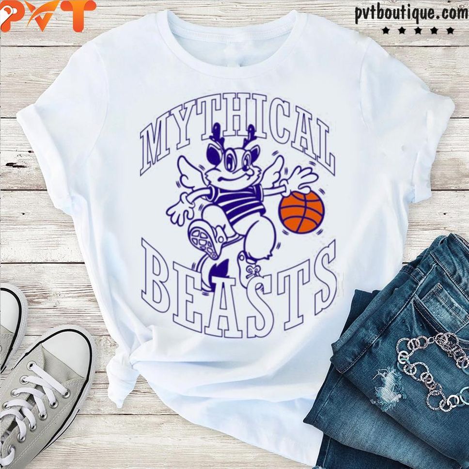 Mythical Beasts 90's Bball Good Mythical Morning Merch Store Shirt