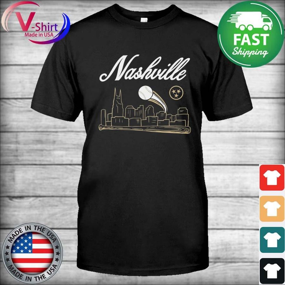 Nashville V Baseball shirt
