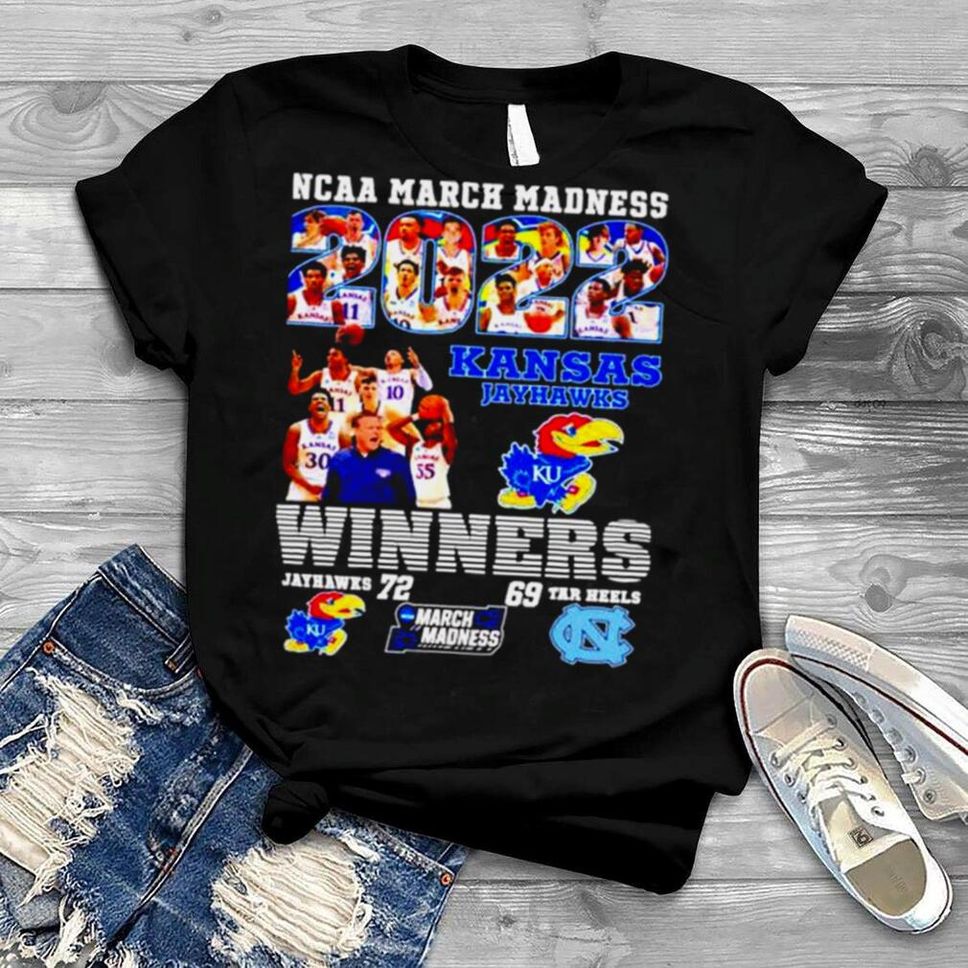 NCAA March Madness 2022 Kansas Jayhawks Winners T Shirt