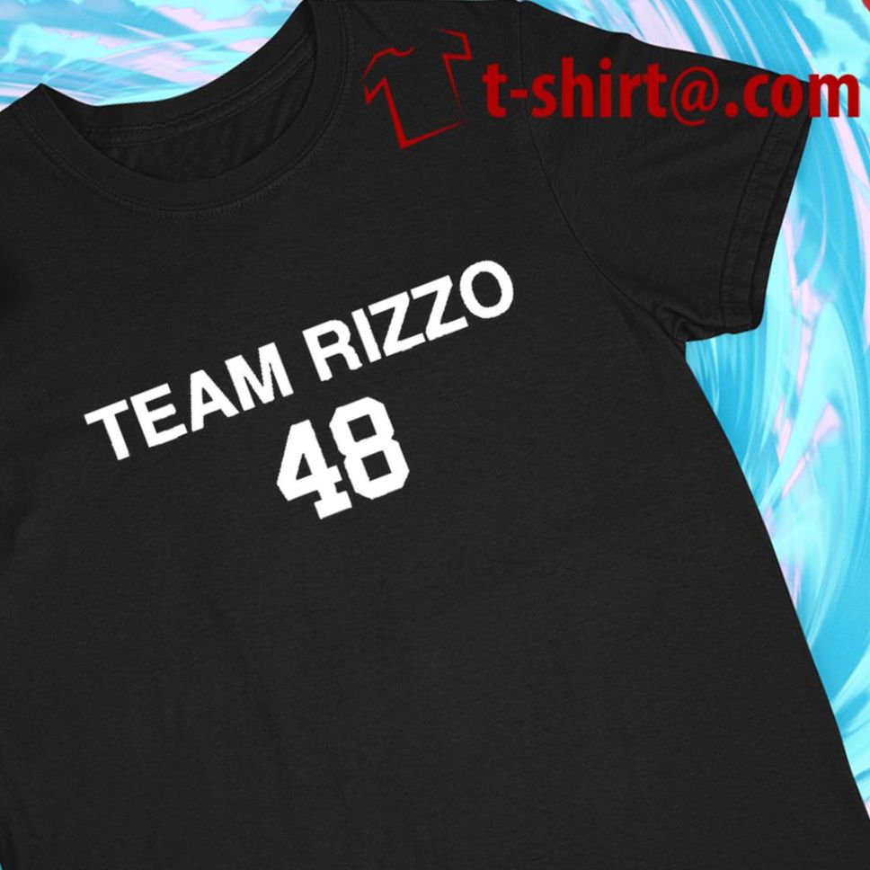 New York Yankees Team Rizzo 48 Logo T Shirt