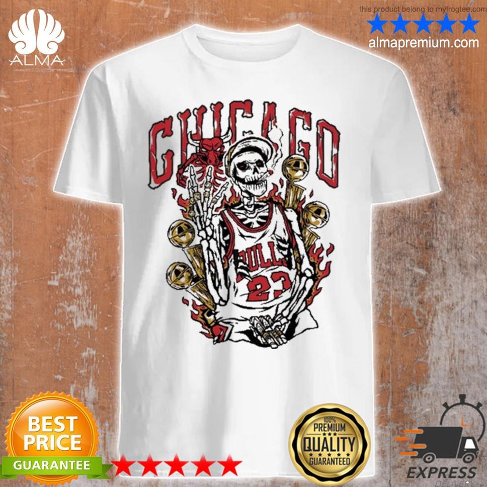 Nice Ayo Dosunmu Chicago Bulls 23 Skeleton Shirt Shirt