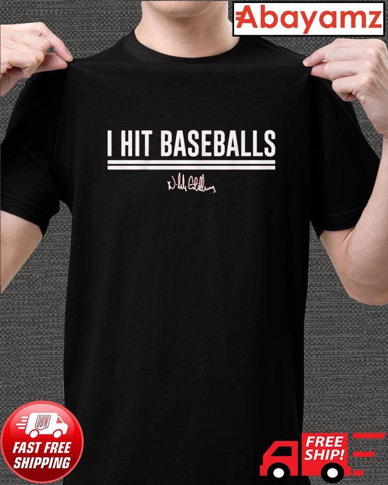 Nick Castellanos I Hit Baseballs signature shirt