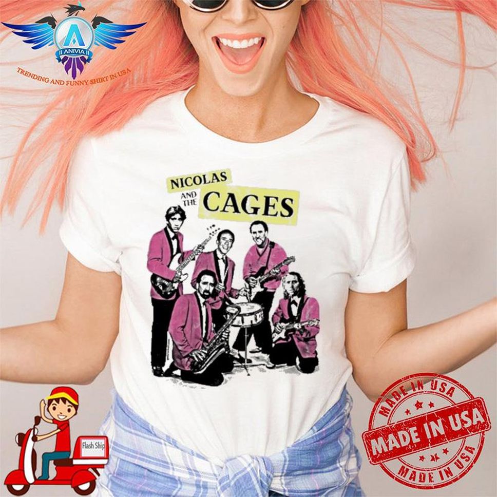 Nicolas And The Cage Band Gnuyorker Shirt