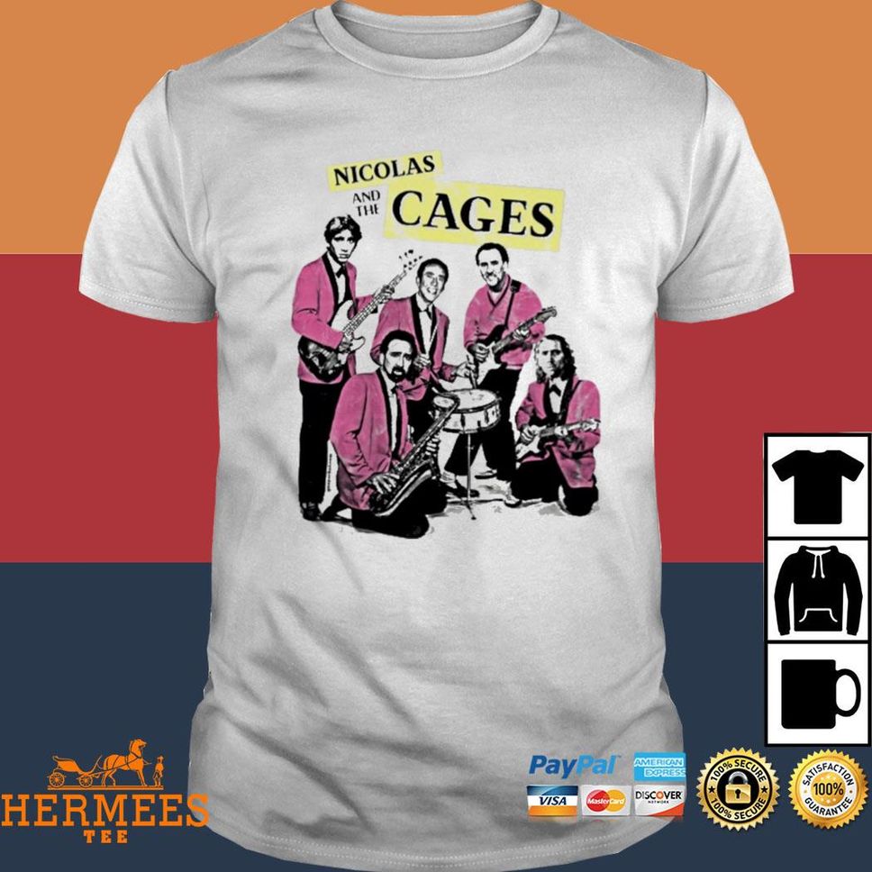 Nicolas And The Cage Band T Shirt
