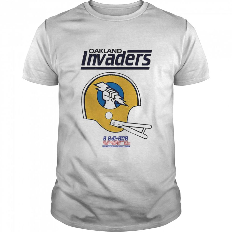 Oakland Invaders Helmet T Shirt