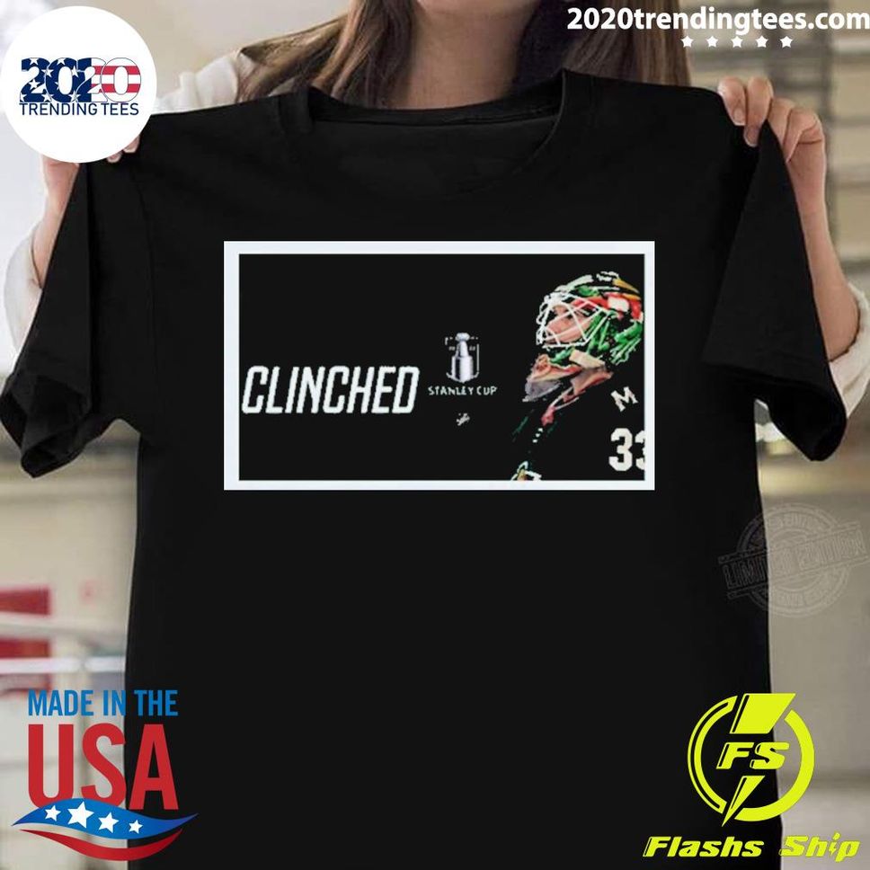 Official 2022 Minnesota Wild Clinched Stanley Cup Playoffs Tshirt