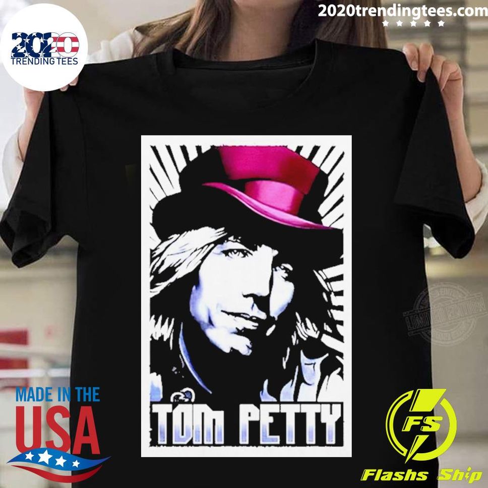 Official 80s 90s Retro Style Tom Petty T Shirt