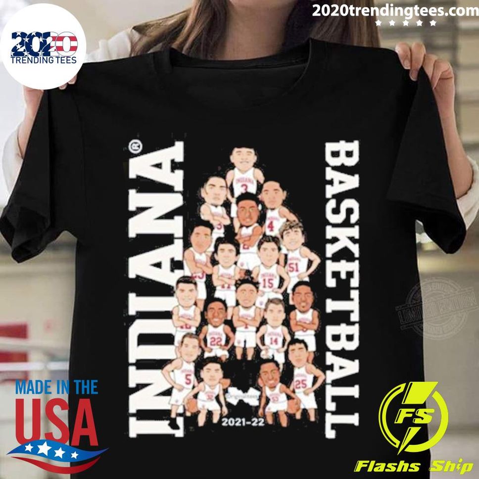 Official A J Guyton Indiana Basketball Iu Mens Team Tshirt