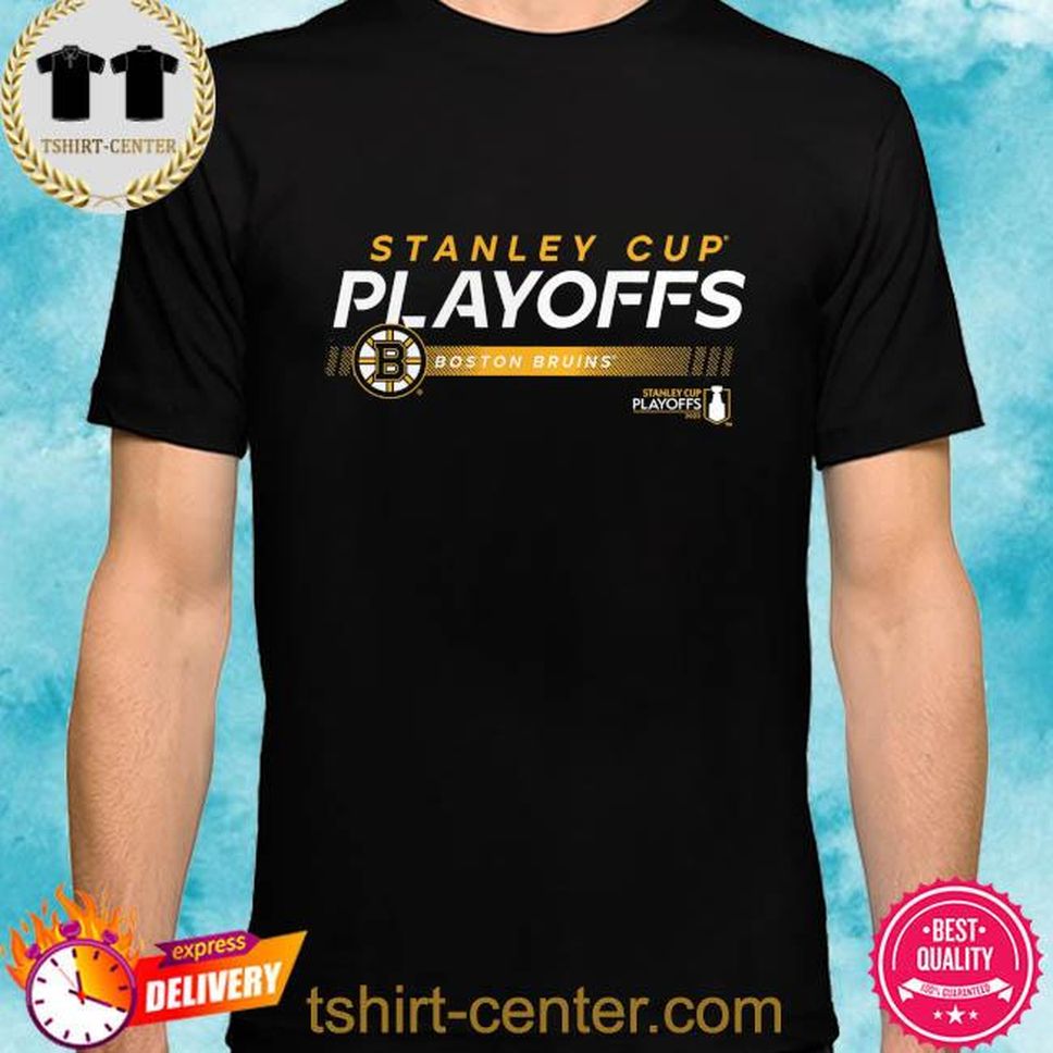Official Boston Bruins 2022 Stanley Cup Playoffs Playmaker TShirt