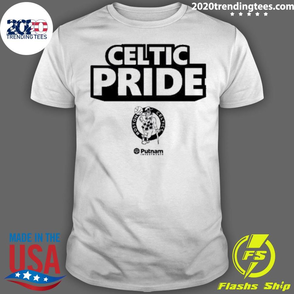 Official Boston Celtics Celtic Pride Putnam Investments Shirt