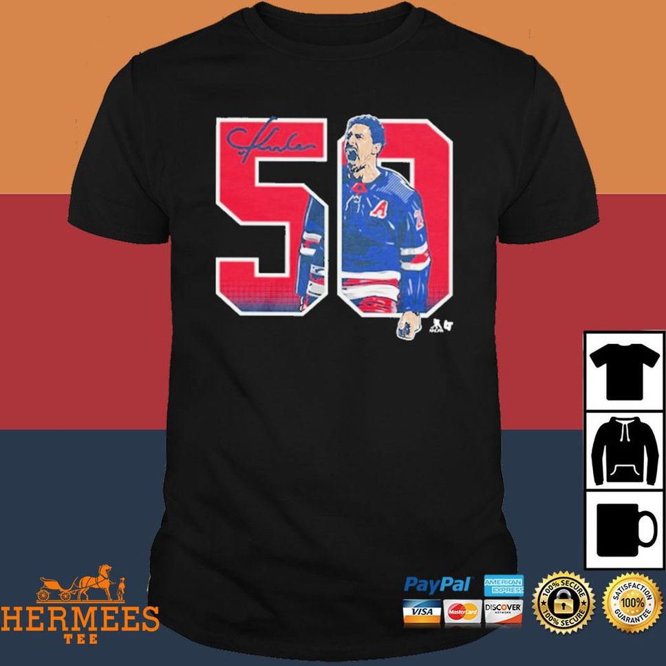 Official Chris Kreider 50 Goals T Shirt