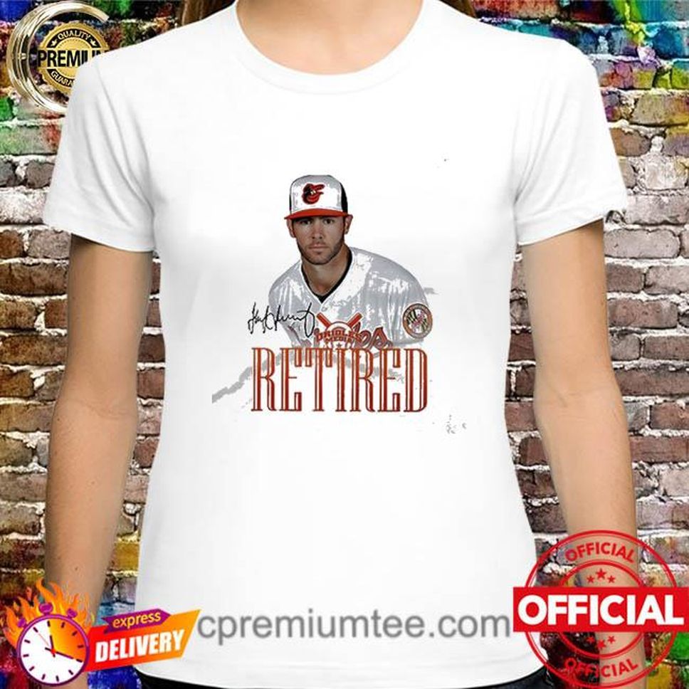 Official Jake Arrieta Retired Baseball Mlb Signature Shirt