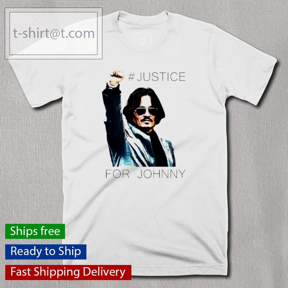 Official Justice For Johnny Depp Shirt