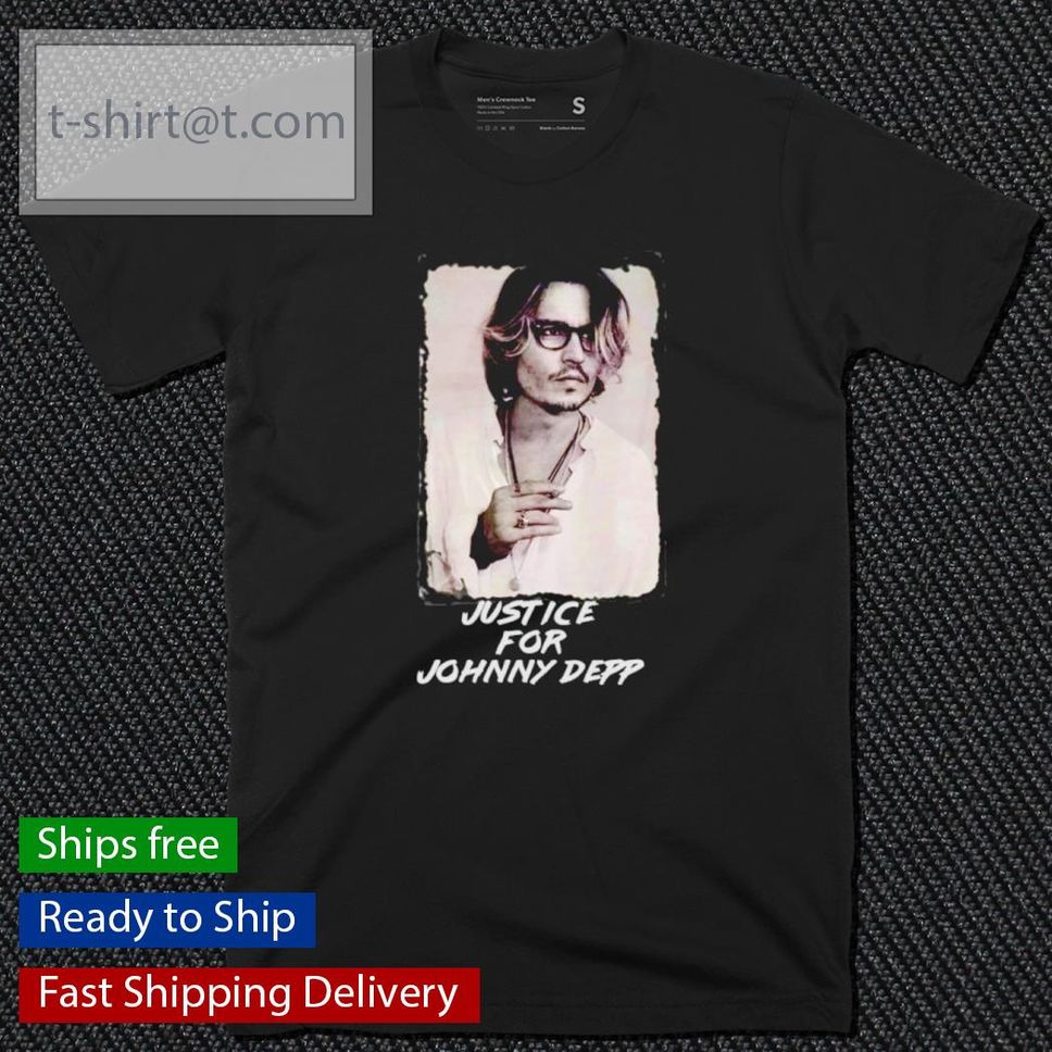 Official Justice For Johnny Depp Smoking Shirt