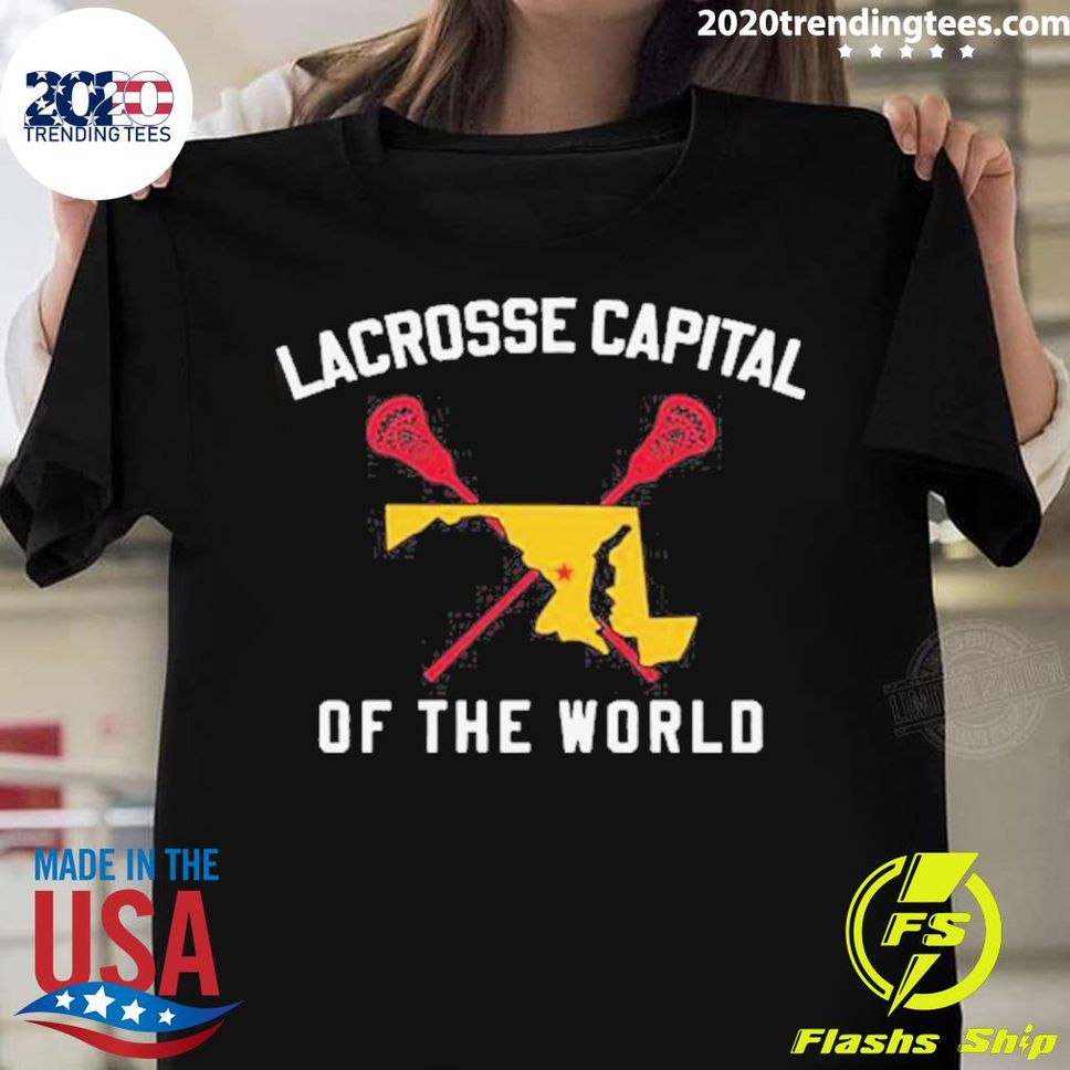 Official Lacrosse Capital Of The World Tshirt