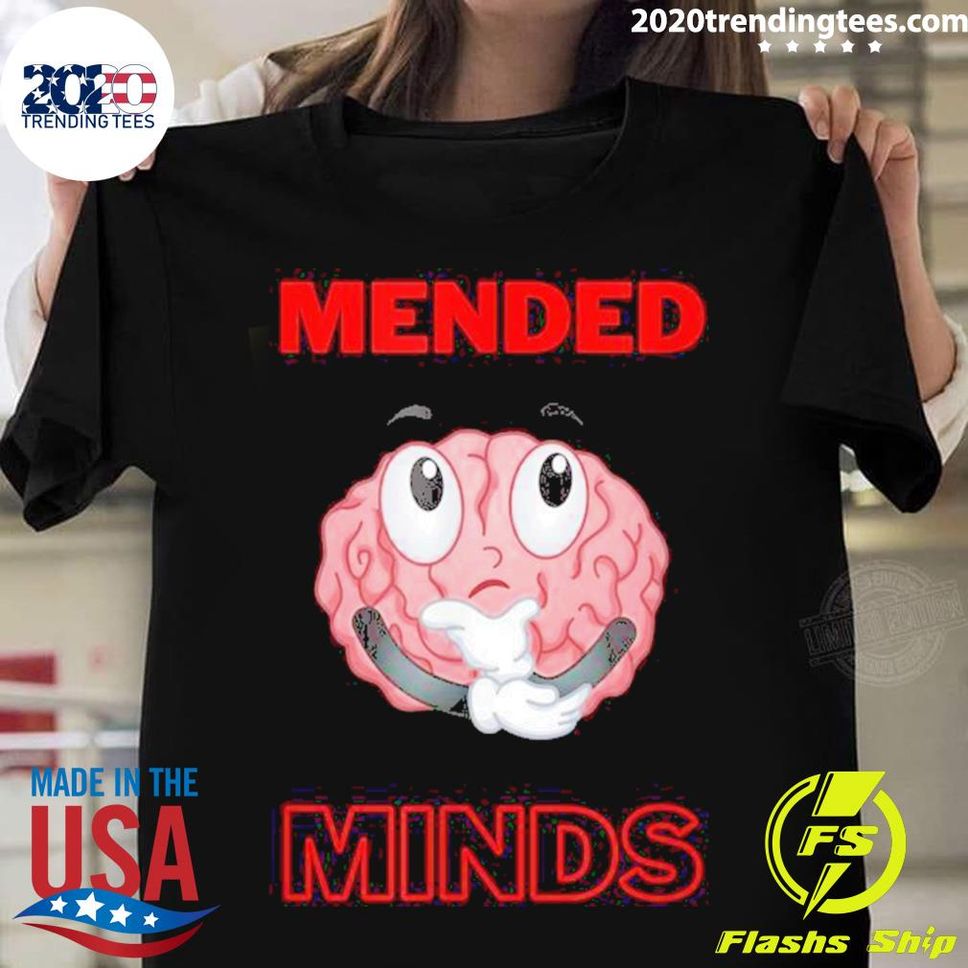 Official Mended Minds Brain Tshirt