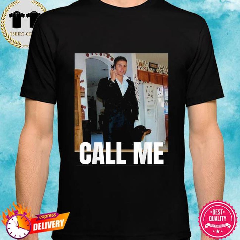 Official pick up line call me shirt