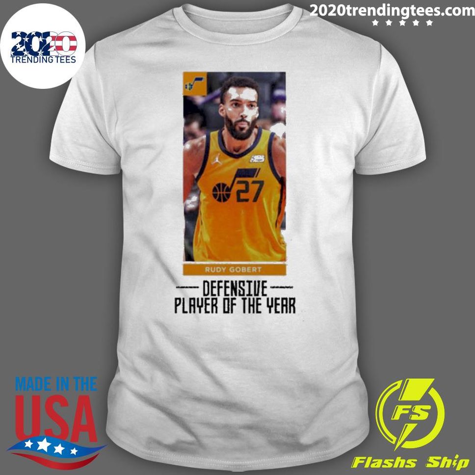 Official Rudy Gobert Defensive Player Of The Year Shirt