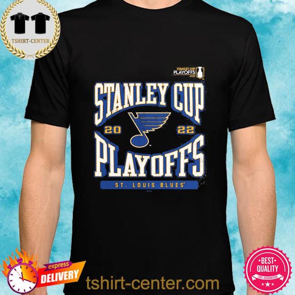 Official St Louis Blues 2022 Stanley Cup Playoffs Wraparound TShirt