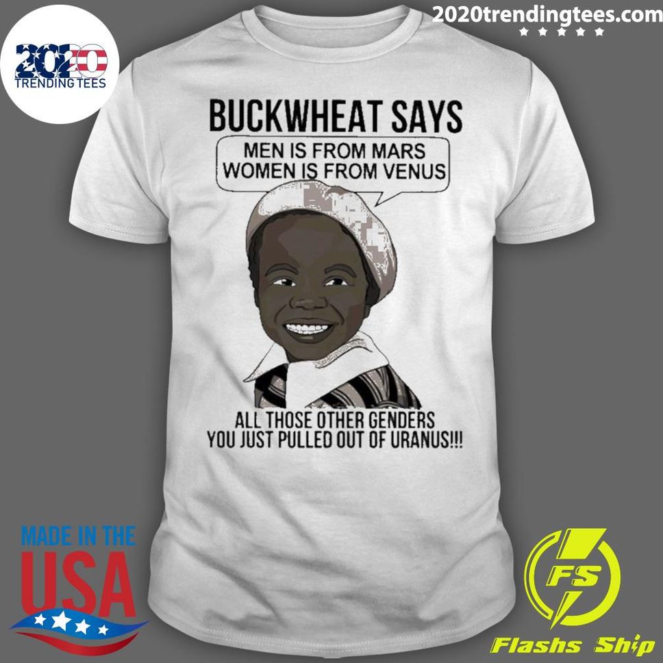 Official the Buckwheat says Men are from mars Women are from Venus 2022 Tshirt