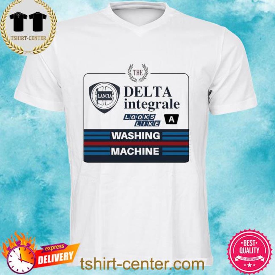 Official The Delta Integrale Looks Like A Washing Machine Shirt