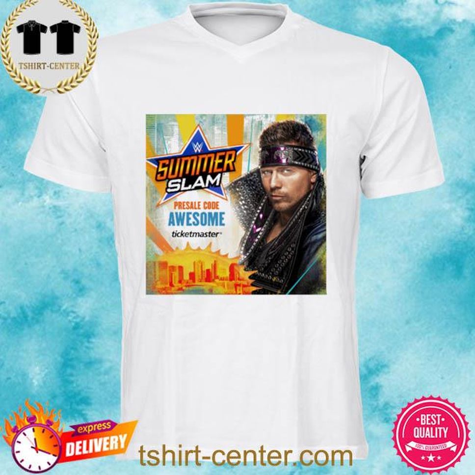Official The Miz Summerslam 2022 Wwe Shirt