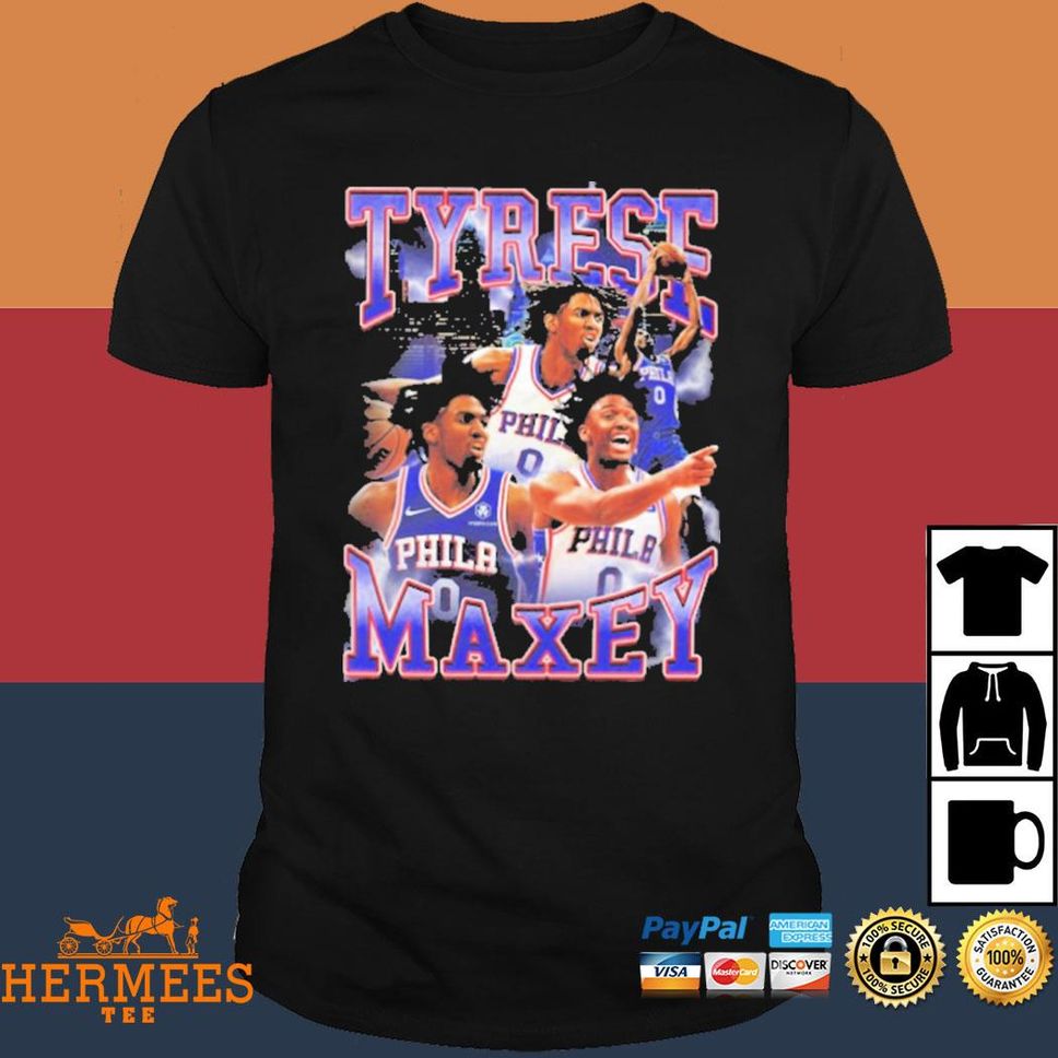 Official Tyrese Maxey Bootleg Philadelphia T Shirt