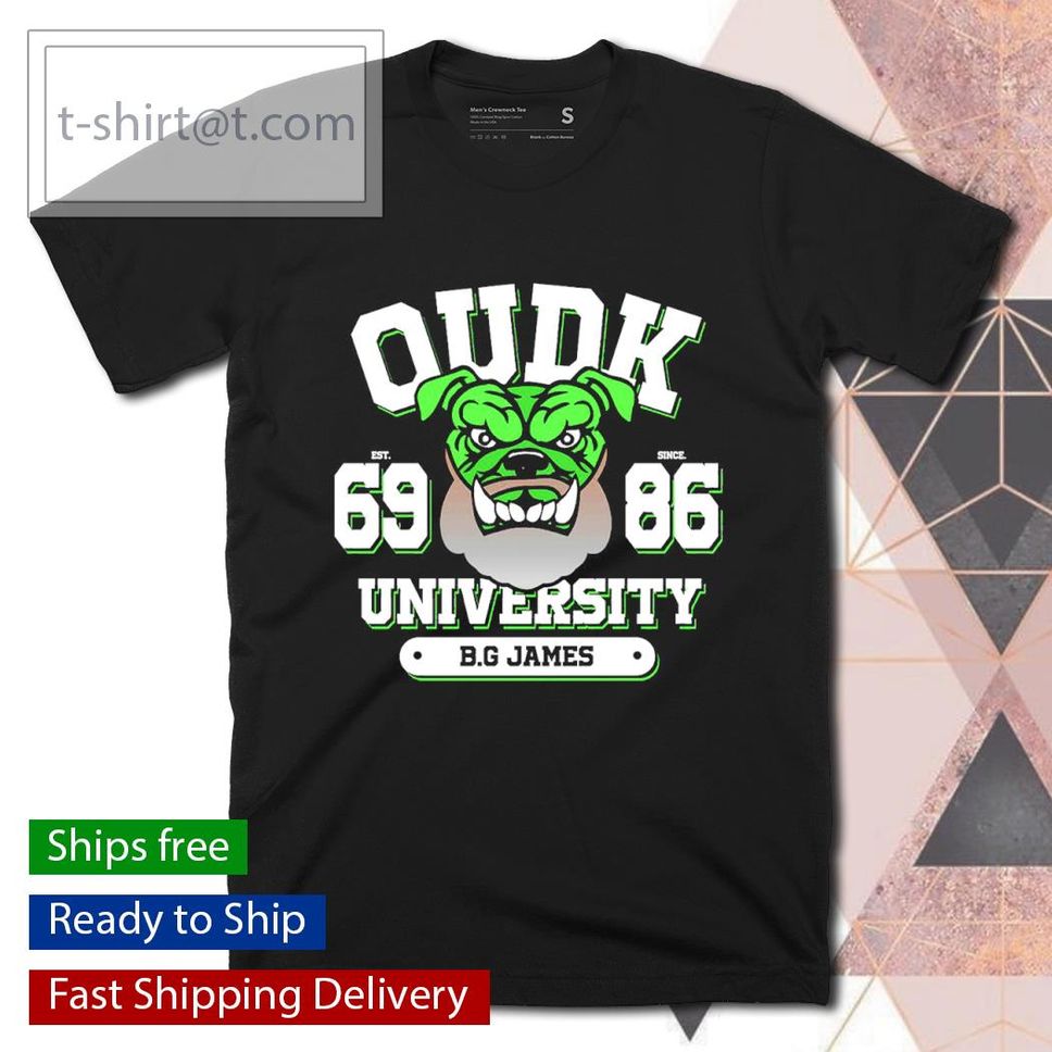 OUDK University BG James FKA Road Dogg Shirt
