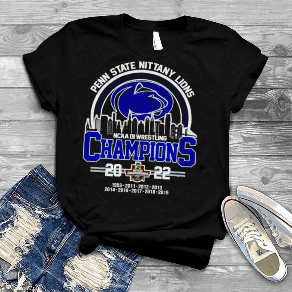 Penn State Nittany Lions 2022 NCAA DI Wrestling Champions T shirt