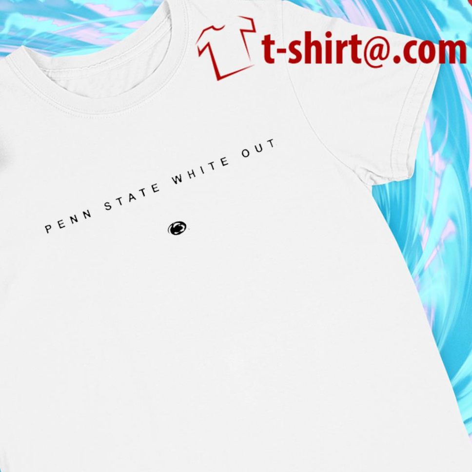 Penn State White Out 2022 Logo T Shirt