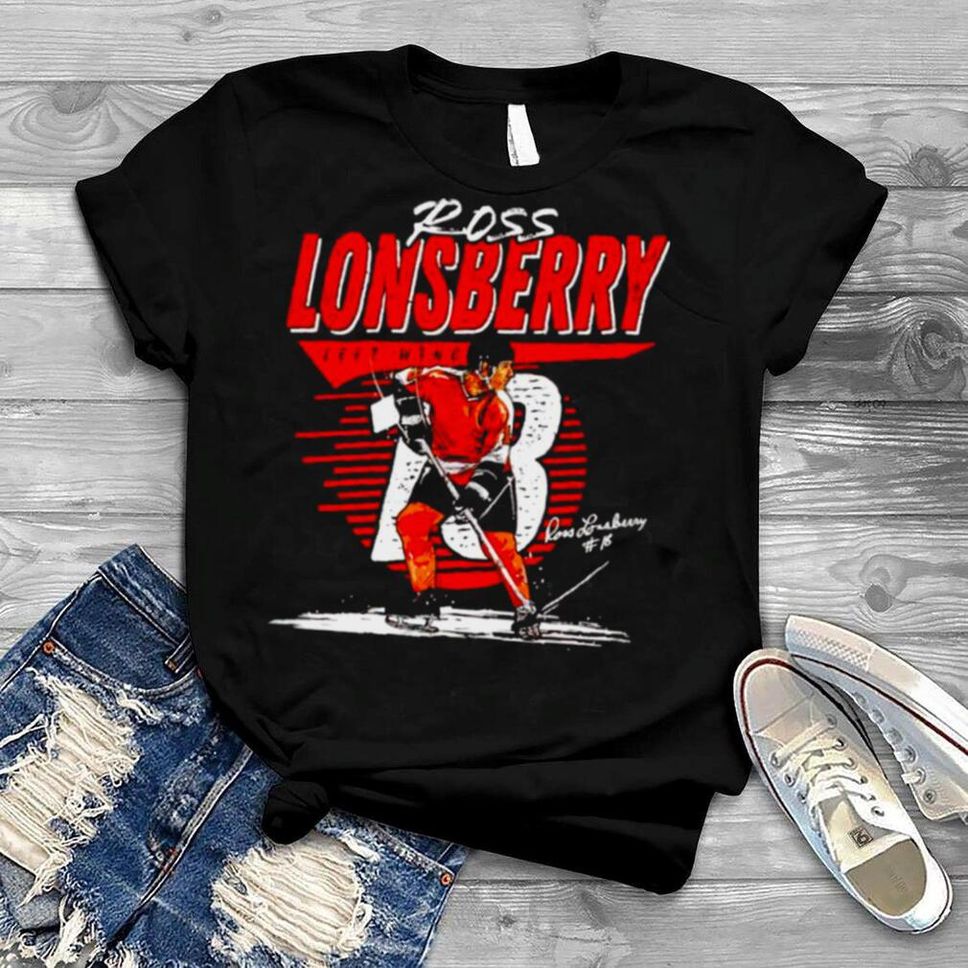 Philadelphia Flyers Ross Lonsberry Left Wing Signature Shirt