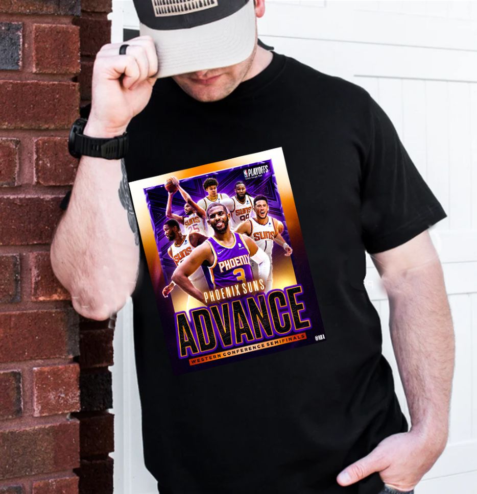Phoenix Suns Advance Western Conference Semifinals NBA T Shirt