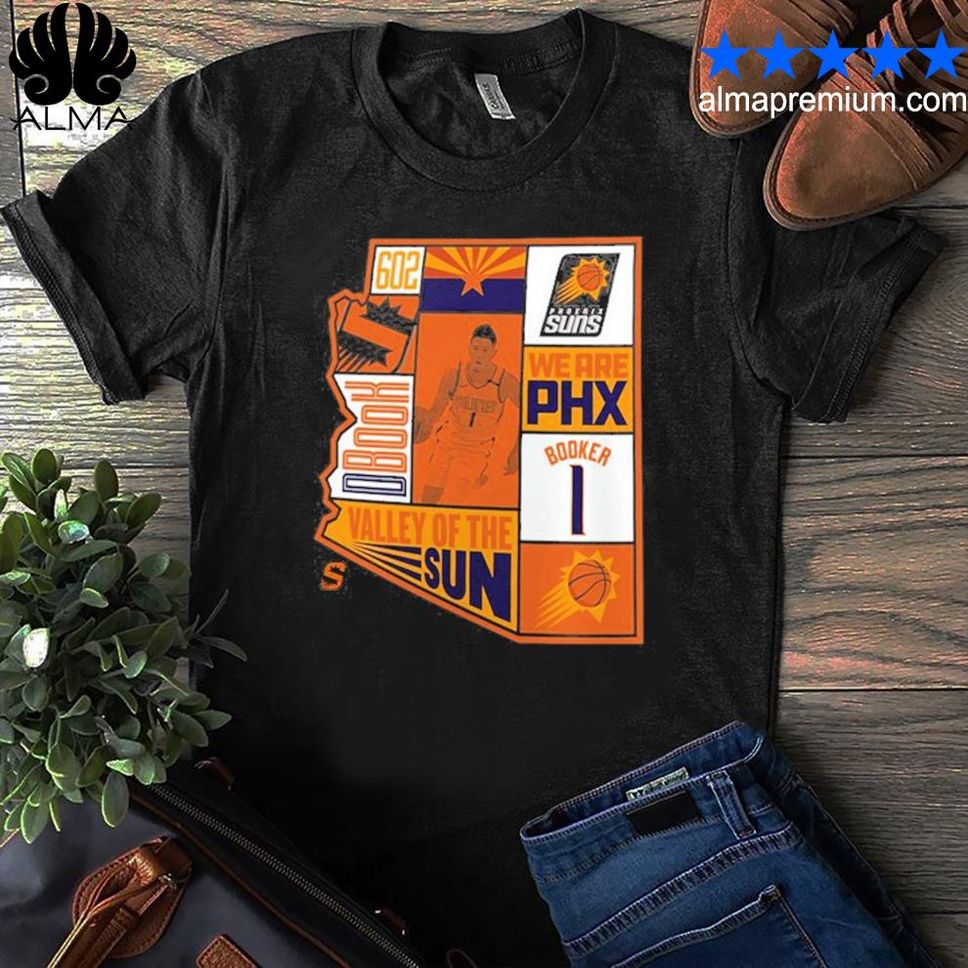 Phoenixsunsdevinbookerplayerstateshirtshirt