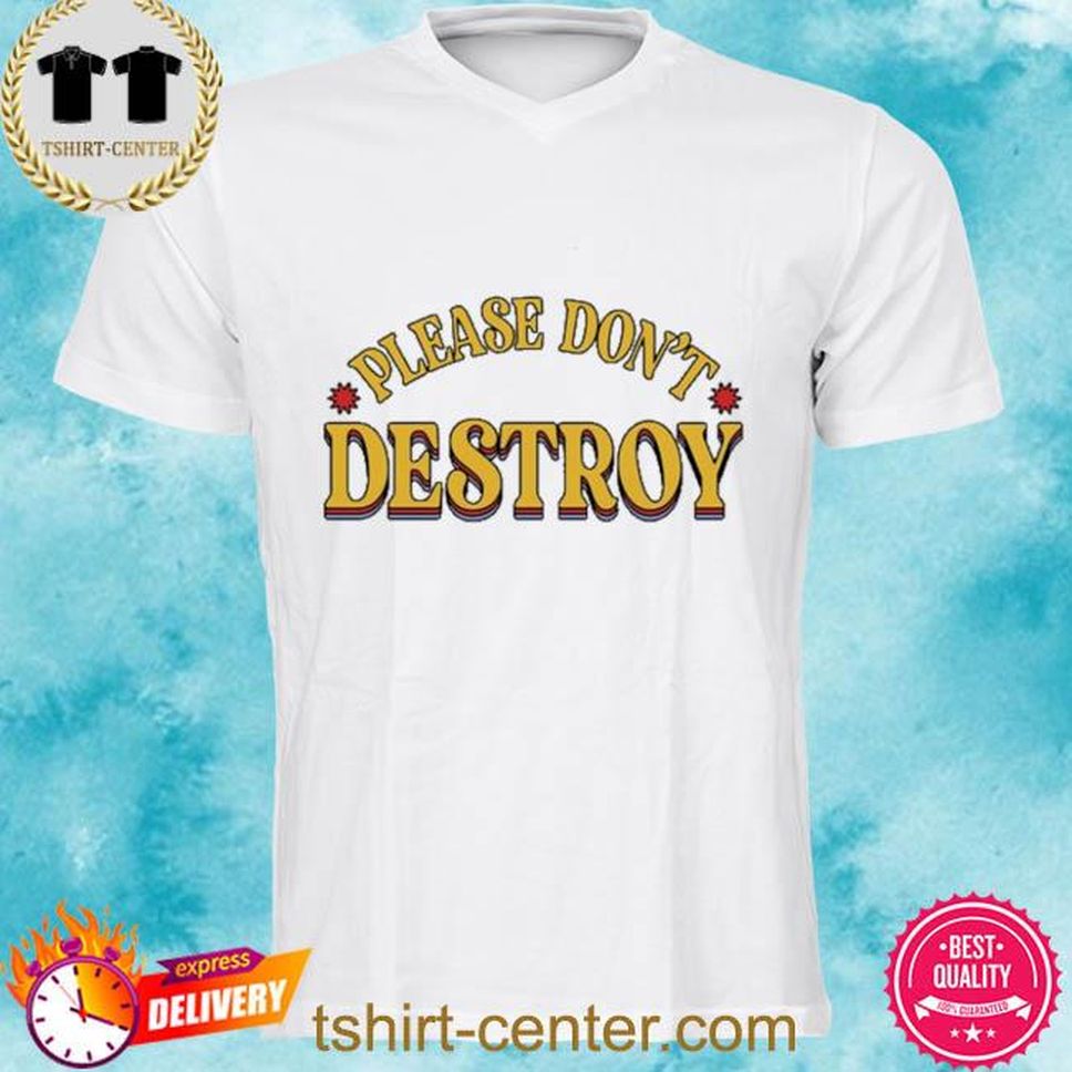 Please Dont Destroy Merch Please Dont Destroy Stars TShirt