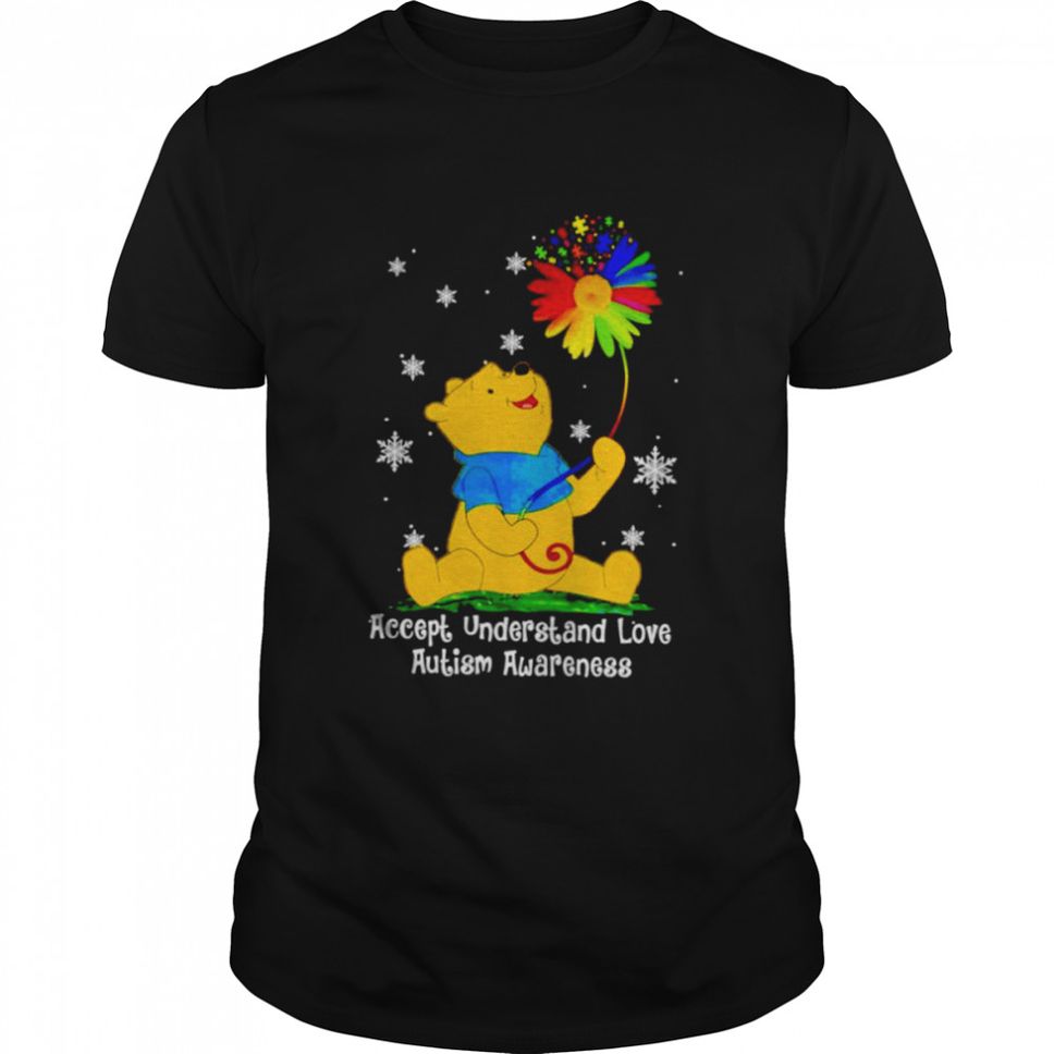 Pooh accept understand love Autism shirt