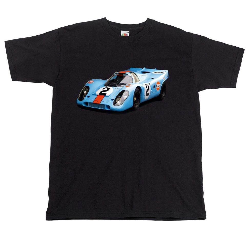 Porsche 917 Tshirt Le Mans Winning Porsche T shirt Classic Racecar