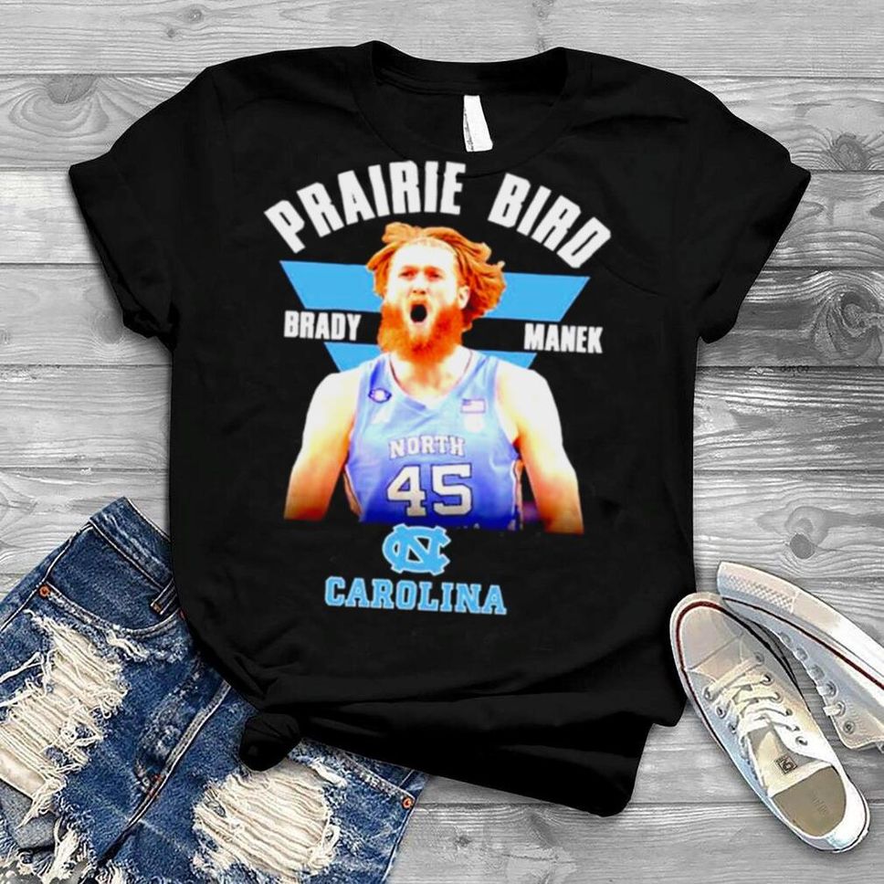 Prairie Bird Brady Manek North Carolina Tar Heels Shirt