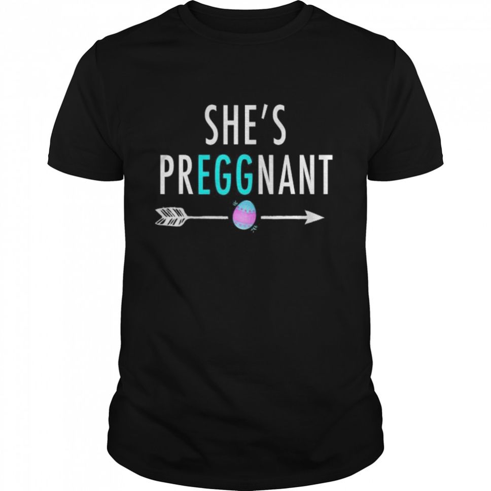 Pregnancy Announcements For Dad Easter Baby Reveal T Shirt